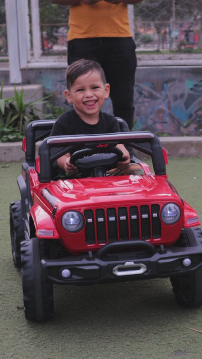 🚗 ¡El Carro Eléctrico 4x2 para Niños que Transformará Esta Navidad! 🎄